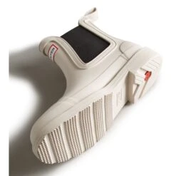 Hunter Women's Commando Chelsea Boots In Cast Pale Grey -Cheap Shoes Store 1056 4 1100x