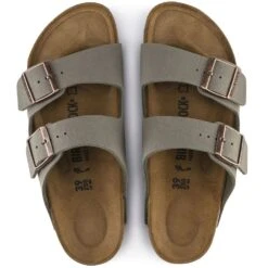 Birkenstock Arizona Birkibuc In Stone (Narrow Width) -Cheap Shoes Store 1 5 151213 top 1100x