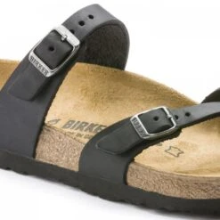 Birkenstock Women's Mayari Oiled Leather In Black -Cheap Shoes Store 1 7 171481 detail 1 1100x
