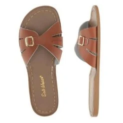 Salt Water Women's Classic Slides In Tan
