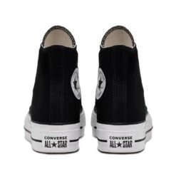 Converse Women's Chuck Taylor All Star Canvas Platform Hi In Black/White/White -Cheap Shoes Store 560845c f 08x1 2 1100x