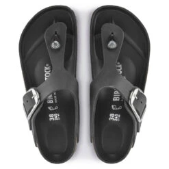 Birkenstock Women's Gizeh Big Buckle Oiled Leather In Black 6 Birkenstock Women's Gizeh Big Buckle Oiled Leather In Black -Cheap Shoes Store BI 1023334 2115 3 1100x