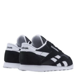 Reebok Women's Classic Nylon In Core Black/Cloud White -Cheap Shoes Store RB GY7194 1142 3 1100x
