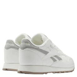 Reebok Women's Classic Leather In Chalk/Pure Grey 3/Taupe -Cheap Shoes Store RB HQ7195 1146 3 1100x