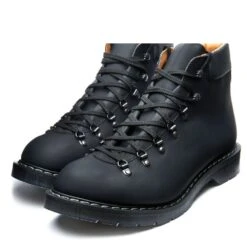 Solovair Urban Hiker In Black Greasy -Cheap Shoes Store SV 455 011 114 3 1100x