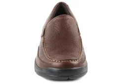 Rockport Mens Junction Point Slip On Oxford - Brown -Cheap Shoes Store US 01 311280 04