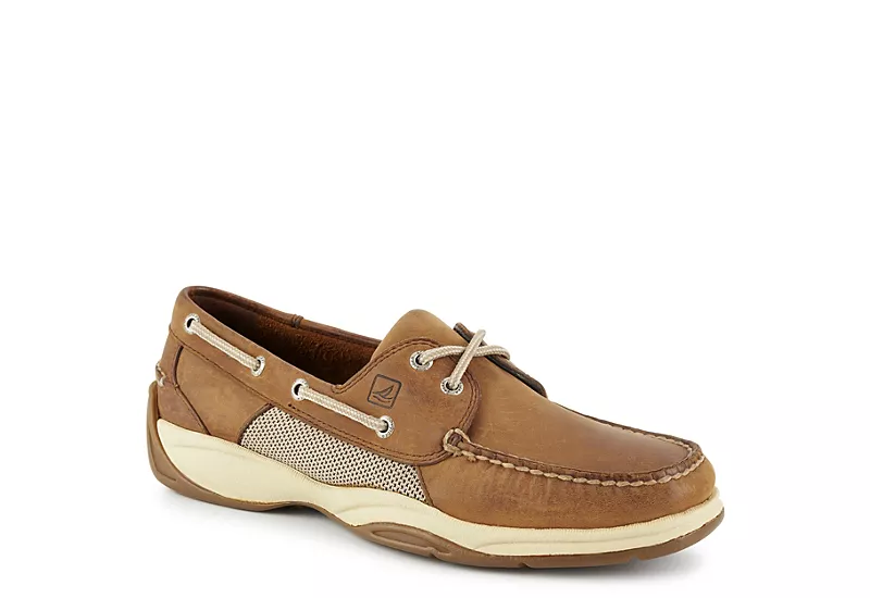 Sperry Mens Intrepid Boat Shoe - Tan 1 Sperry Mens Intrepid Boat Shoe - Tan