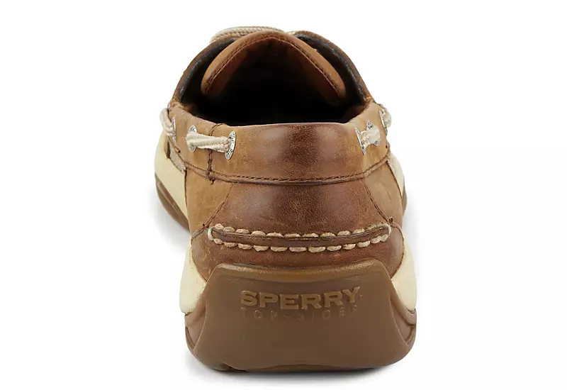 Sperry Mens Intrepid Boat Shoe - Tan 3 Sperry Mens Intrepid Boat Shoe - Tan - Image 3