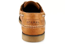 Sperry Mens Leeward Boat Shoe - Tan -Cheap Shoes Store US 01 315123 02