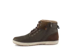 Day Five Mens Viper Mid Sneaker - Dark Brown -Cheap Shoes Store US 01 317163 04