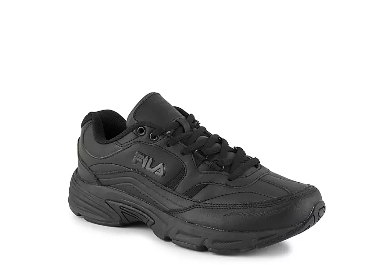 Fila Mens M Memory Workshift Slip Resistant Work Shoe - Black 1 Fila Mens M Memory Workshift Slip Resistant Work Shoe - Black