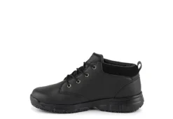 Fila Mens Mike Slip Resistant Work Shoe - Black -Cheap Shoes Store US 01 318034 03