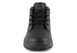 Fila Mens Mike Slip Resistant Work Shoe - Black -Cheap Shoes Store US 01 318034 04