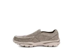 Skechers Mens Moseco Slip On Sneaker - Taupe -Cheap Shoes Store US 01 335293 03