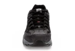 Skechers Mens 77055 Steel Toe Work Shoe - Black -Cheap Shoes Store US 01 355057 02