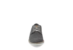 Nunn Bush Mens Barklay Canvas Oxford - Dark Grey -Cheap Shoes Store US 01 500464 02
