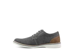 Nunn Bush Mens Barklay Canvas Oxford - Dark Grey -Cheap Shoes Store US 01 500464 03