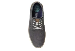 Nunn Bush Mens Barklay Canvas Oxford - Dark Grey -Cheap Shoes Store US 01 500464 05