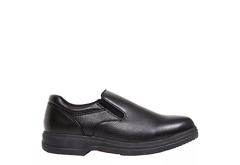 Deer Stags Mens Manager Slip Resistant Work Shoe - Black 2 Deer Stags Mens Manager Slip Resistant Work Shoe - Black - Image 2