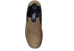 Nunn Bush Mens Quest Moc Toe Slip On Oxford - Tan -Cheap Shoes Store US 01 500699 05