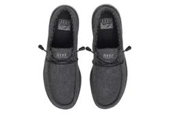Reef Mens Cushion Coast Slip On Sneaker - Black -Cheap Shoes Store US 01 501180 03