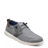 Nunn Bush Mens Brewski Slip On Sneaker - Grey