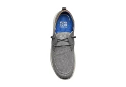 Nunn Bush Mens Brewski Slip On Sneaker - Grey -Cheap Shoes Store US 01 501369 05