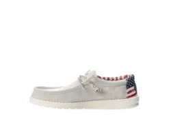 Heydude Mens Wally Slip On Sneaker - White -Cheap Shoes Store US 01 501573 03