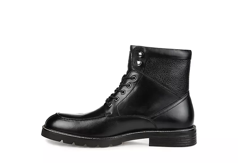 Thomas & Vine Mens Lowry Lace-up Boot - Black 4 Thomas & Vine Mens Lowry Lace-up Boot - Black - Image 4
