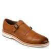 Thomas & Vine Mens Ransom Monk Strap Oxford - Cognac