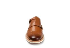 Thomas & Vine Mens Ransom Monk Strap Oxford - Cognac -Cheap Shoes Store US 01 501657 02