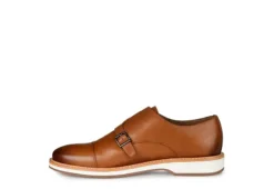 Thomas & Vine Mens Ransom Monk Strap Oxford - Cognac -Cheap Shoes Store US 01 501657 03