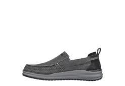 Skechers Mens Arch Fit Melo Slip On Sneaker - Grey -Cheap Shoes Store US 01 501696 02
