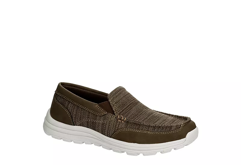 Day Five Mens Belize Slip On Sneaker - Brown 1 Day Five Mens Belize Slip On Sneaker - Brown