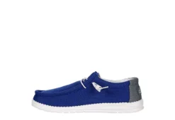 Heydude Mens Wally Slip On Sneaker - Blue -Cheap Shoes Store US 01 501809 03