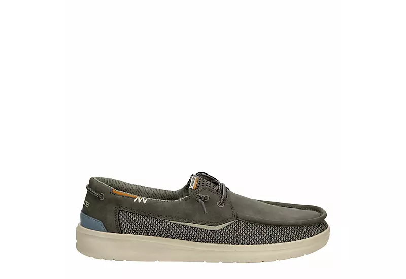 Heydude Mens Welsh Boat Shoe - Dark Grey 2 Heydude Mens Welsh Boat Shoe - Dark Grey - Image 2