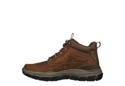 Skechers Mens Respected-boswell Lace-up Boot - Brown -Cheap Shoes Store US 01 501926 02