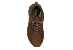Skechers Mens Respected-boswell Lace-up Boot - Brown -Cheap Shoes Store US 01 501926 03
