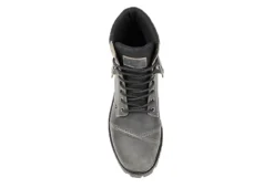 Territory Mens Grind Lace-up Boot - Grey -Cheap Shoes Store US 01 501955 05