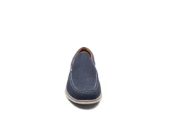 Florsheim Mens Montigo Canvas Venetian Loafer Oxford - Navy -Cheap Shoes Store US 01 502198 02