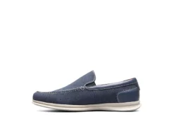 Florsheim Mens Montigo Canvas Venetian Loafer Oxford - Navy -Cheap Shoes Store US 01 502198 03