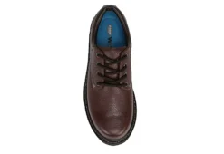 Dr. Scholl's Mens Harrington Ii Slip Resistant Work Shoe - Brown -Cheap Shoes Store US 01 502238 05