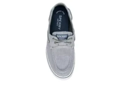 Sperry Mens Halyard 2-eye Slip On Sneaker - Pale Grey -Cheap Shoes Store US 01 502250 05