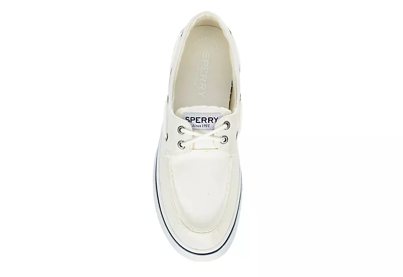 Sperry Mens Halyard 2-eye Sneaker - Off White 6 Sperry Mens Halyard 2-eye Sneaker - Off White - Image 6