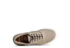 Sperry Mens Halyard Plushstep Cvo Sneaker - Taupe -Cheap Shoes Store US 01 502279 04