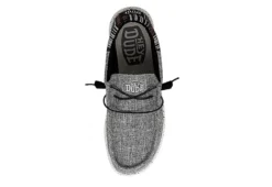 Heydude Mens Wally Slip On Sneaker - Grey -Cheap Shoes Store US 01 502289 04