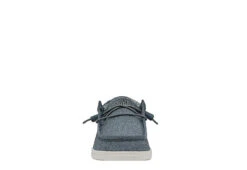 Heydude Mens Wally Slip On Sneaker - Light Blue -Cheap Shoes Store US 01 502294 02