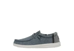Heydude Mens Wally Slip On Sneaker - Light Blue -Cheap Shoes Store US 01 502294 03