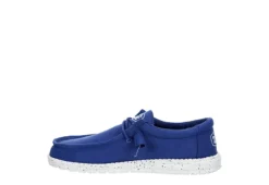 Heydude Mens Wally Slip On Sneaker - Blue -Cheap Shoes Store US 01 502319 03