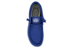 Heydude Mens Wally Slip On Sneaker - Blue -Cheap Shoes Store US 01 502319 05